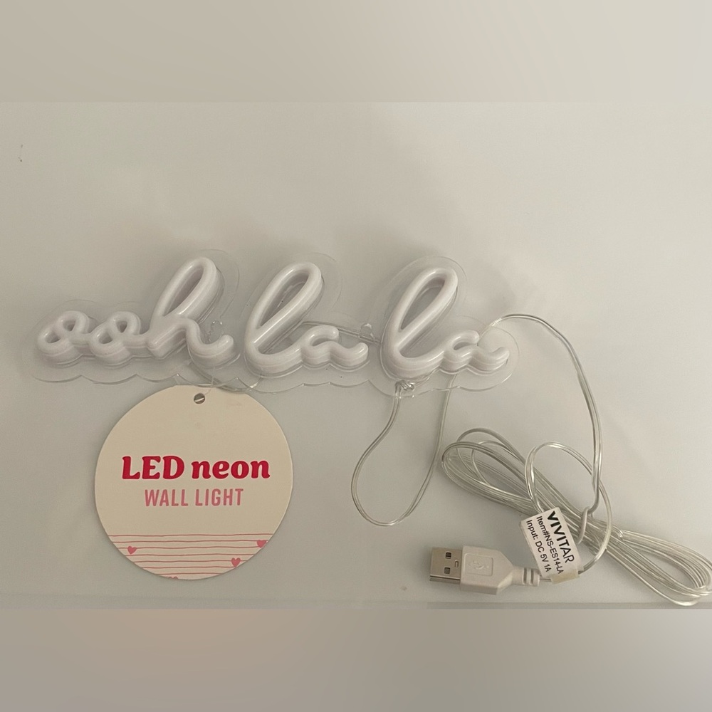 **FINAL PRICE** LED Neon Pink 💕 Wall Light